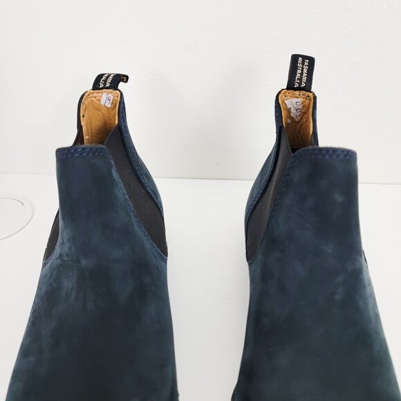 Blundstone BL1975 Ankle Chelsea Boot in Blue Nubuck 8.5 - Picture 3 of 10
